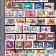Rumänien kl. Sammlung Albumblatt nur versch. gest. Marken M€ ca. 16,60 #896