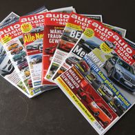 Zeitschriften Auto Motor und Sport, 2022/23, Konvolut 13 Stck., 1 Ausgabe Auto Bild