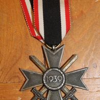 Original Kriegsverdienstkreuz mit Schwerter 2. Klasse o. Hersteller (6)