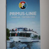 Primus-Linie: Fahrplan 2022