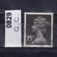 GB061 - Großbritannien - Mi. Nr. 829 aC Königin Elizabeth II. o <