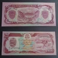 Banknote Afghanistan: 100 Afganis 1979 - Bankfrisch