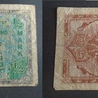 Banknote Deutsches Reich: 50 Pfennig oder 1/2 Mark 1944