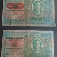 Banknote Österreich - Ungarn / K.u.K. : 100 Kronen 1912