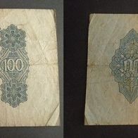 Banknote Deutsches Reich: 100 Mark 1922