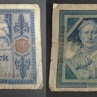 Banknote Deutsches Reich: 20 Mark 1915