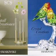 2 x Swarovski SCS Preisliste 2018 und 2021 Crystal Creations NEU unbenutzt TOP
