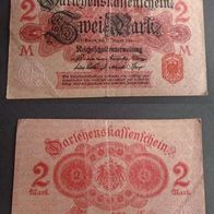 Banknote Deutsches Reich: Darlehnenskassenschein 2 Mark 1920