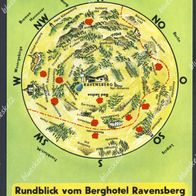 Ak 37441 Bad Sachsa: Rundblick vom Berghotel Ravensberg