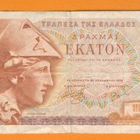 Banknote Griechenland 100 Drachmen 1978