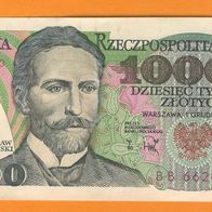 Banknote Polen 10000 Zloty 1988