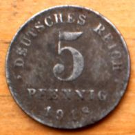 5 Pfennig 1918 A