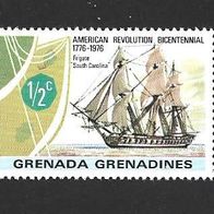 Grenada-Grenadinen Sondermarke " 200 Jahre USA " Michelnr. 178 * *