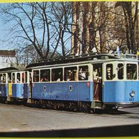 München - Straßenbahn Typ F 2.10 - Eisenbahn / Zug / Postkarte / Bayern - Neu