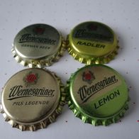 4 versch. ältere KK, Brauerei Wernesgrüner, Wernesgrün, Sachsen, Germany