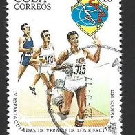 Kuba Sondermarke " Militär Spiele " Michelnr. 2244 o