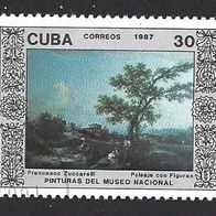 Kuba Sondermarke " Paintings National Museum " Michelnr. 3078 o