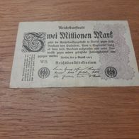 Reichsbanknote 2 Million Mark 1923