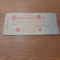Reichsbanknote 500 000 Mark 1923 (1)