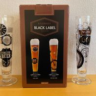 Ritzenhoff "Black Label" - 2er-Set Biergläser ROUTE 66 / Time for beer
