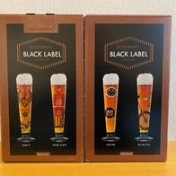 Ritzenhoff - 4 Biergläser "Black Label" - ROUTE 66 / Time for beer / Beer for sale