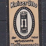 alte Reklamemarke - Kaiser Otto Kaffeezusatz (269)