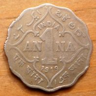1 Anna 1919 Indien
