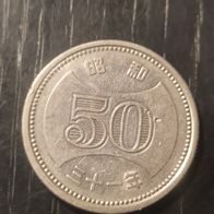 J : Japan 50 Yen Showa 31 (1956)