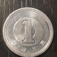 J : Japan 1 Yen Heisei 1 (1989)