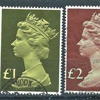 GB 1977 " Qu. Elisabeth II Kompletter Satz Mi 732-734 Gestempelt ° UK Freimarken