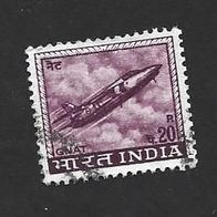 Indien Dauerbriefmarke " Düsenjäger " Michelnr. 436 o