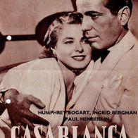 Filmprogramm IFB Nr. 1613 Casablanca Humphrey Bogart 4 Seiten