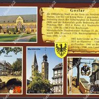 Ak Goslar: Chronik mit 4 Abbildungen