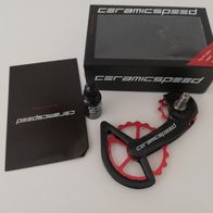 Ceramicspeed Schaltkäfig OSPW für Shimano, rot