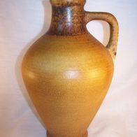 Keramik Henkel-Vase, W.- Germany 60/70er Jahre, Modell-Nr. - 3045