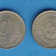 Uruguay 20 Pesos 1970