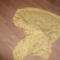 Spannbetttuch/ Laken 90x190, gelb
