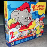 Benjamin Blümchen, Kiddinx Einsteiger Box 2 CD´s Folgen 1 + 2