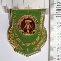 Metallabzeichen (Auszeichnung) aus der ehemaligen DDR