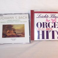 Leichte Klassik - Orgel Hits / J. S. Bach - Organ Favourites, 2 CD mit Orgel-Musik