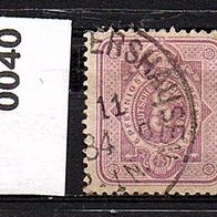 Dr010 Deutsches Reich Mi. Nr. 40 (1) Reichsadler o <