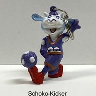 Milka - Figuren-Serie "Sportler 1999" --Figur Schoko-Kicker-- + BPZ