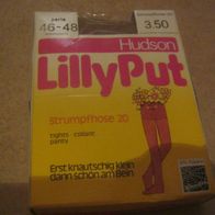Vintage/ Retro Hudson Lillyput Strumpfhose "perle " ------8/22------ U-------