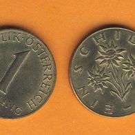 Österreich 1 Schilling 1961