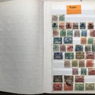 Briefmarken Album Polen mit ca. 1600 Marken
