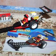 Lego 6639 Raven Racer Top Fuel Dragster geb. Sammlerstück + Figur + BA 1995