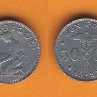 Belgien 50 Centimes 1933 Belgique