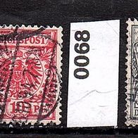 Dr047 Deutsches Reich Mi. Nr. 47 Reichsadler + 68 Germania o <