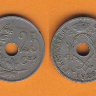 Belgien 25 Centimes 1926 Belgie