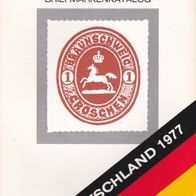 Borek Briefmarken- Katalog Deutschland 1977